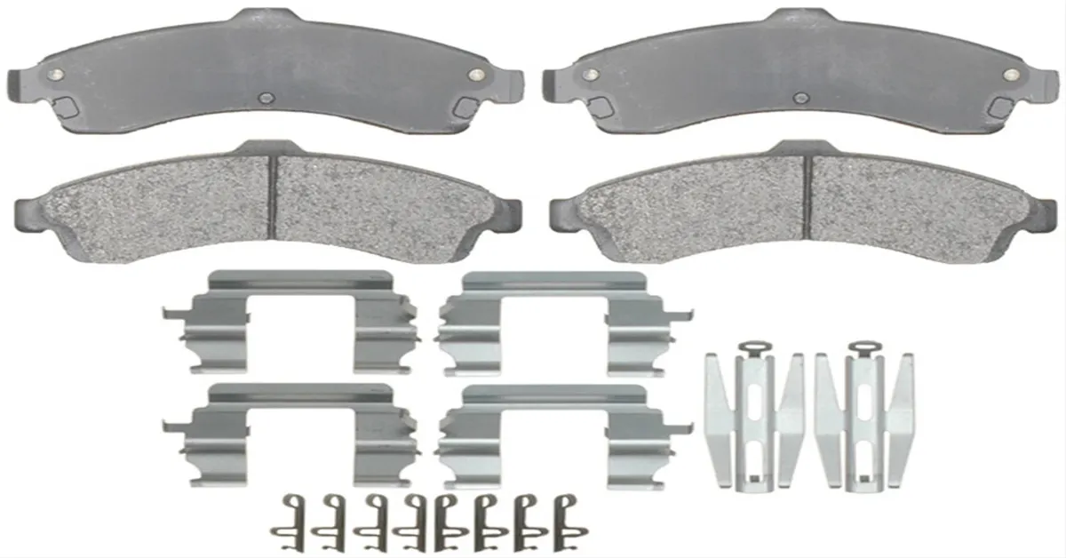 acdelco semi metallic brake pads